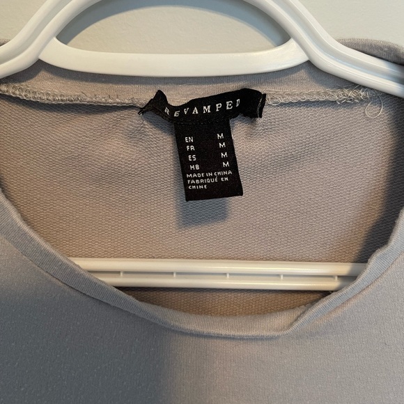 Mini Dress with Zipper Slit - Picture 5 of 5